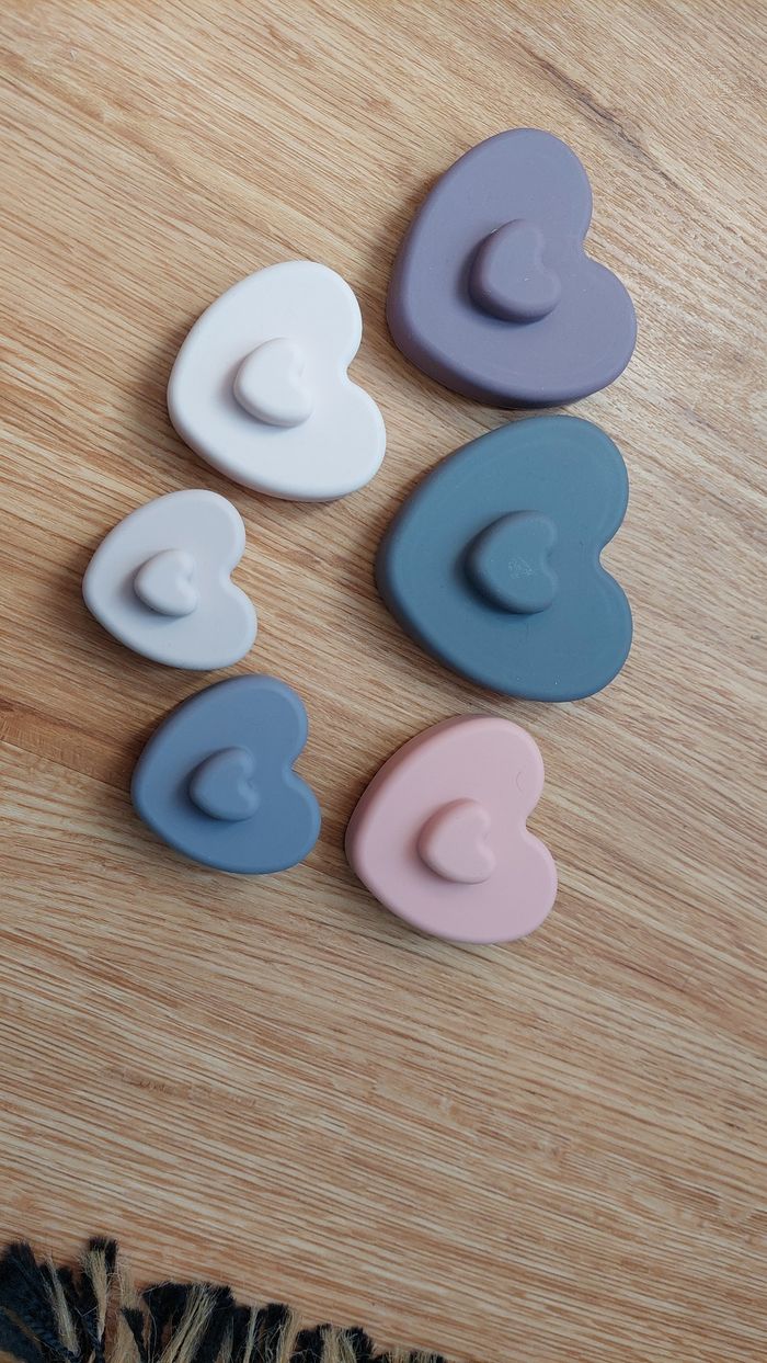 Cœur à empiler silicone - photo numéro 3