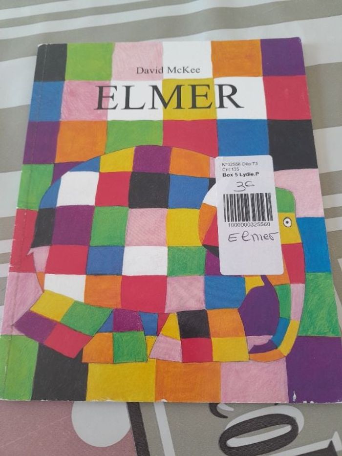 Livre Elmer