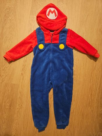 Combinaison Mario 3 ans 