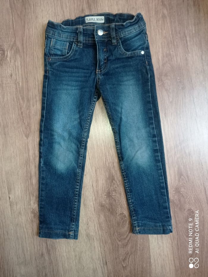 Jean doublé hiver garçon, Playful denim, taille 4 ans