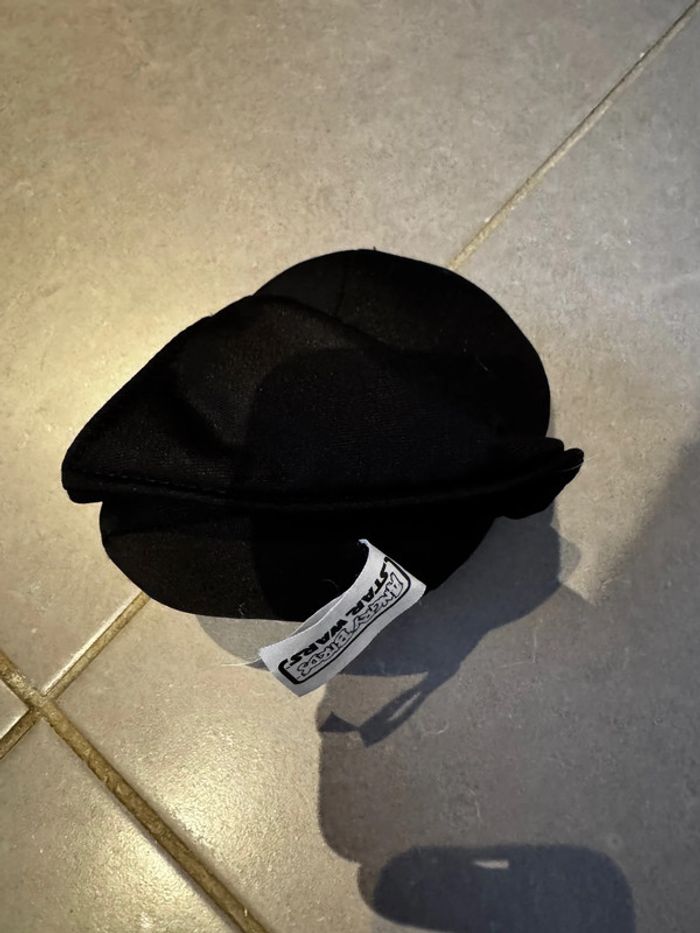 Peluche - Angry birds / Star wars - Tête de Dark Vador - Noir - 15 cm * 12 cm - photo numéro 2