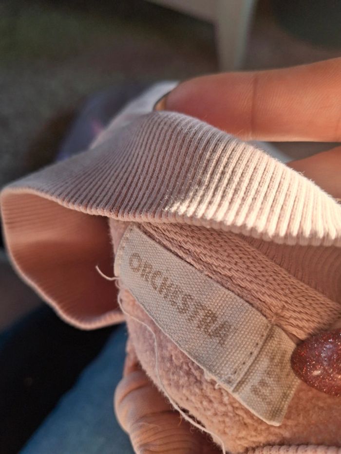 Pull 10 ans fille hello girl orchestra Multicolore - photo numéro 2