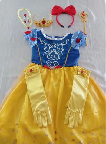 Déguisement princesse blanche neige 5ans