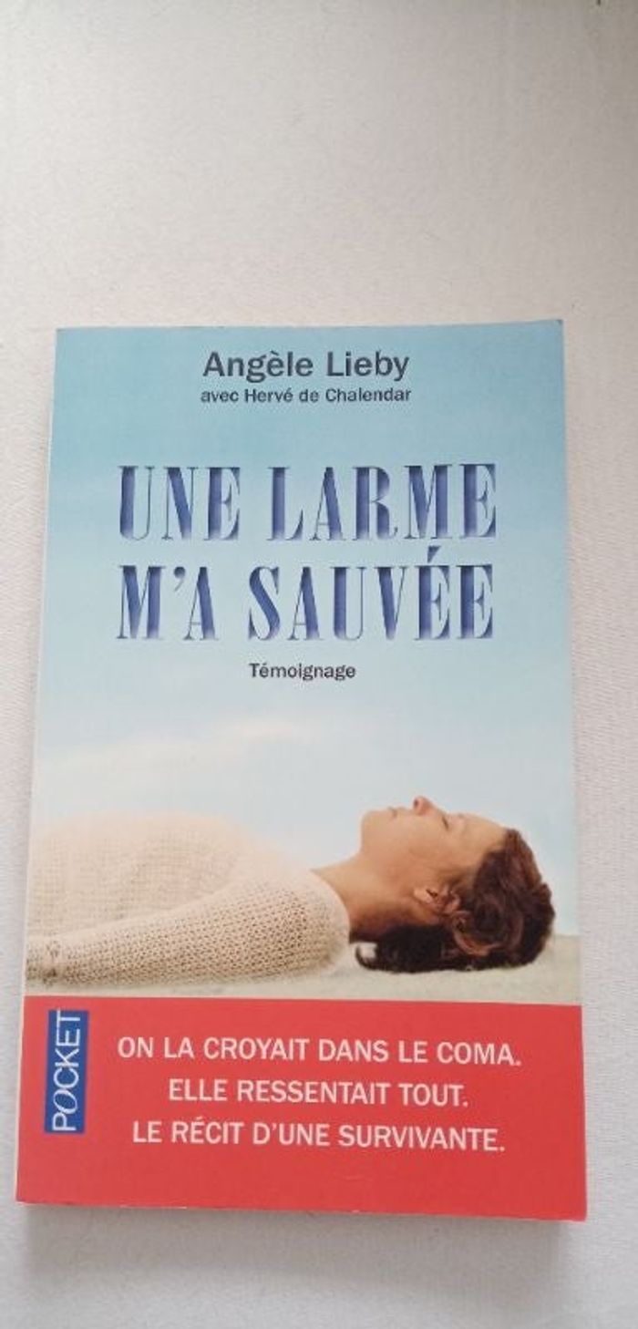 Une larme m'a sauvée