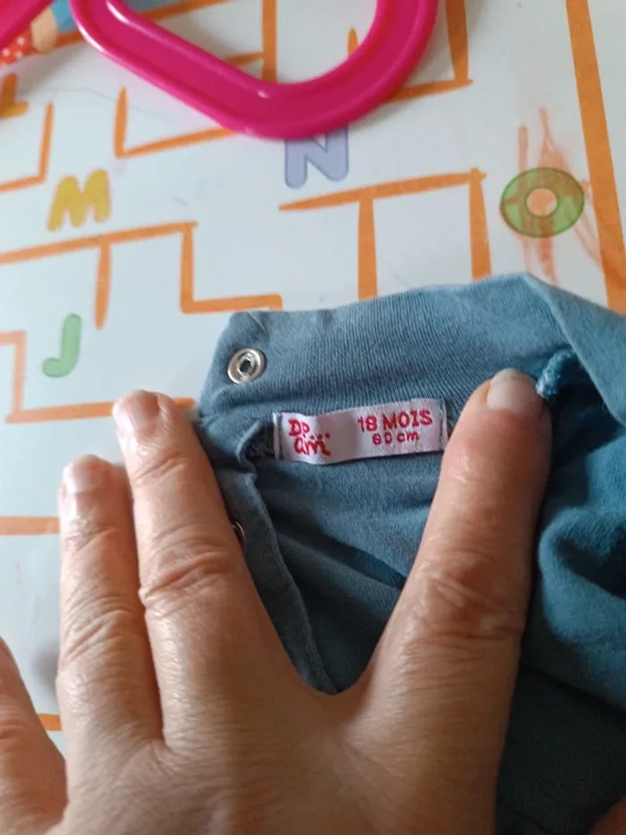 Sous-pull bleu glacier DPAM 18M - photo numéro 4