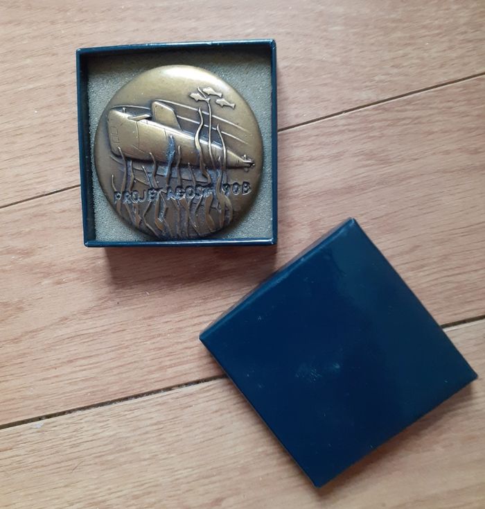 Médaille sous marin agosta - photo numéro 2