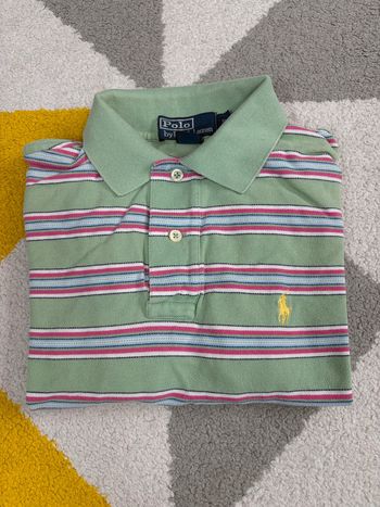 Polo Ralph Lauren | Multicolore logo brodé jaune | Taille S