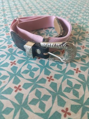 Ceinture western enfant rose