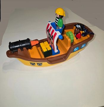 123 playmobil bateau pirates 9118 complet