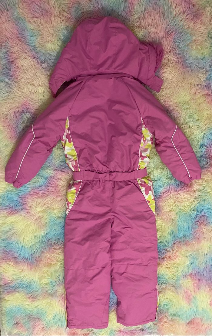 Combinaison de ski fille Orchestra - Taille 8 ans - Rose et verte - photo numéro 4