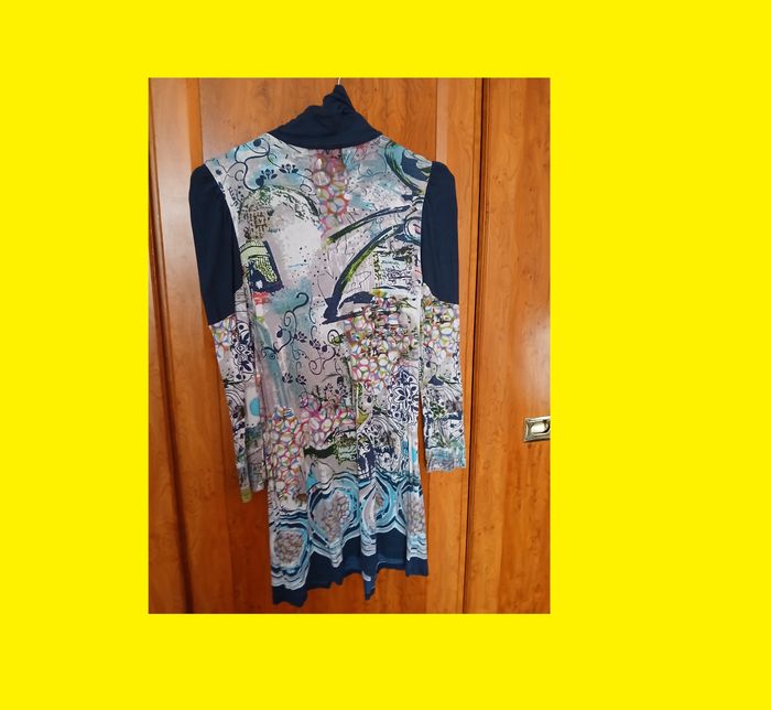 Robe manche longue col roulé 10 12 ans - photo numéro 3