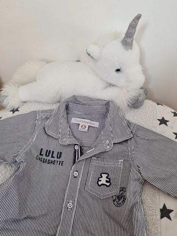 Chemise lulu castagnette 3 mois