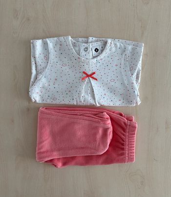 Pyjama 2p taille 9 mois 71 cm fille