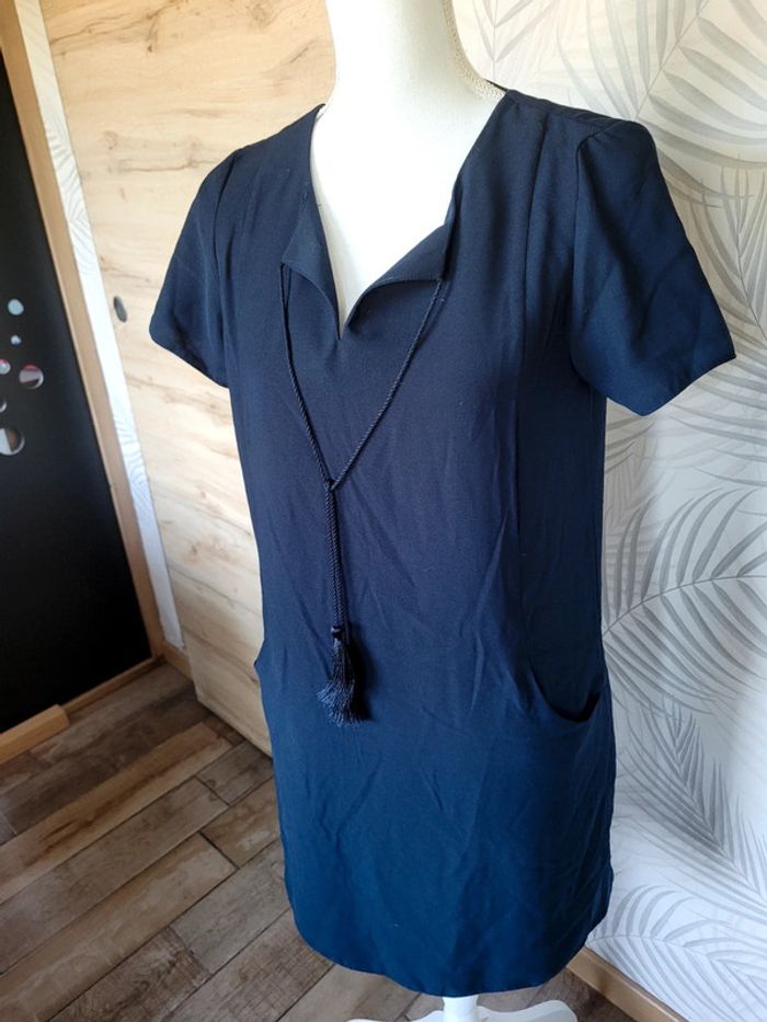 Robe femme bleu marine taille 38 - photo numéro 3