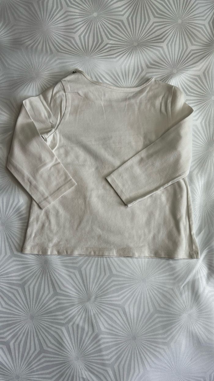 Haut manches longues bambi et panpan 12/18mois 86cm h&m - photo numéro 4