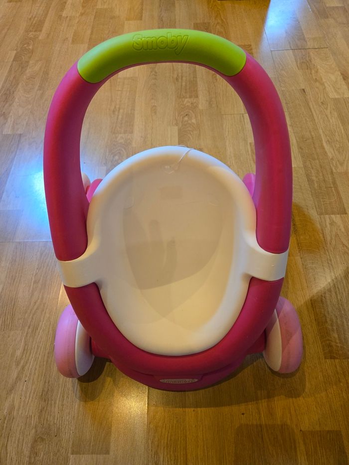 Poussette pousseur smoby 2en1
