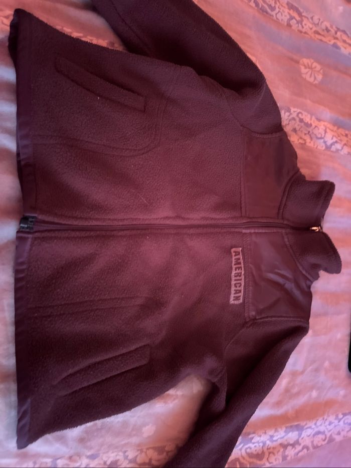 Veste polaire noir garçons