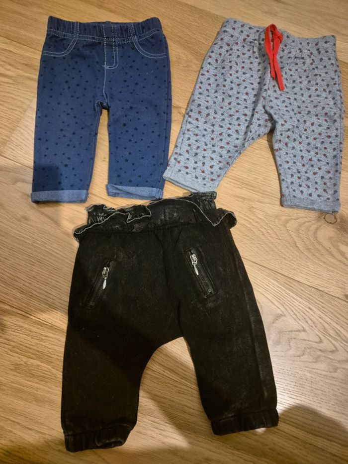 Lot de 3 pantalons