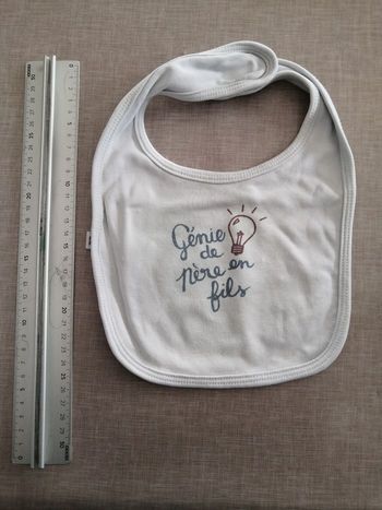 Bavoir génie de père en fils