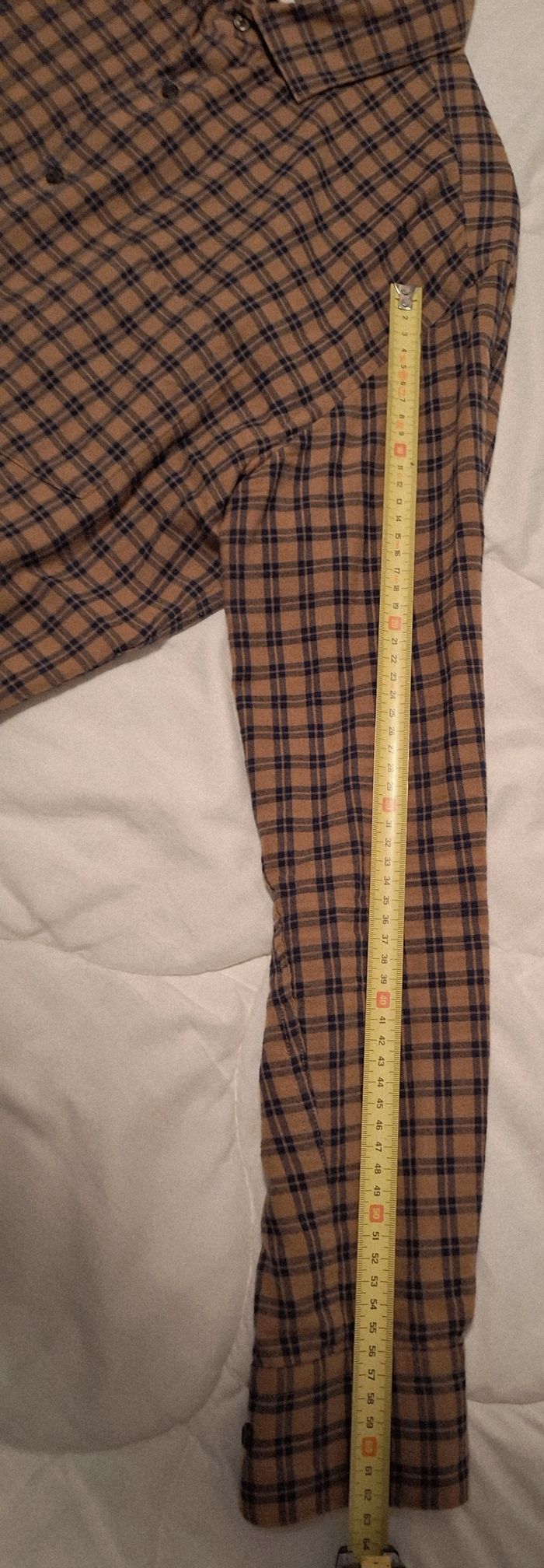 Lot 4 chemises Uniqlo flanelle et velours taille M - photo numéro 8