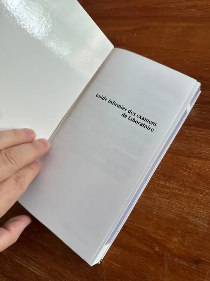 Livre guide infirmier des examens de laboratoire - photo numéro 4