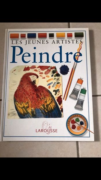 Livre peindre les jeunes artistes