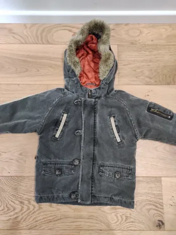 Manteau gris - 2 ans - excellent état