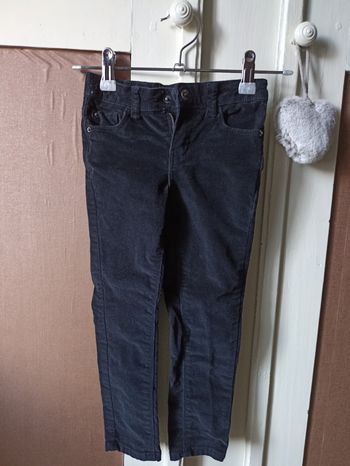 Pantalon type velours