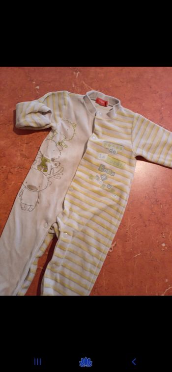 Pyjama bébé taille 12 mois
