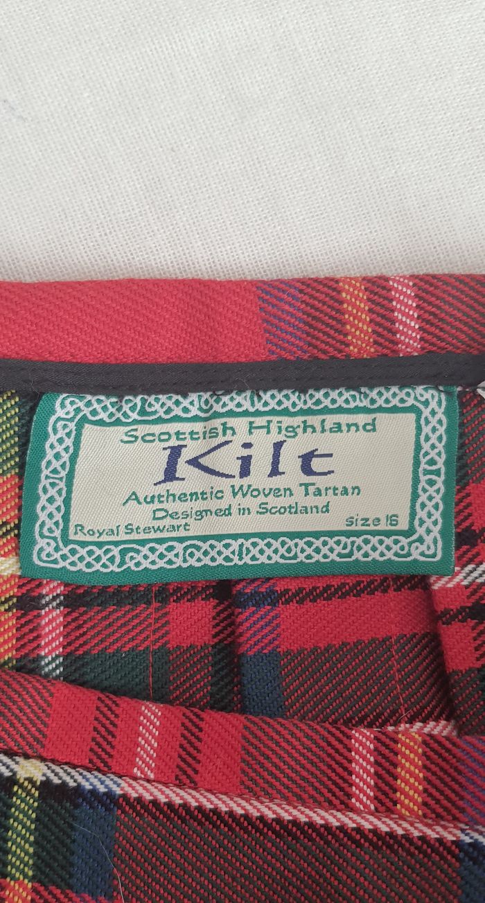 Véritable kilt "Kilt" taille 42/XL - photo numéro 4