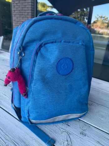 Kipling school rugzak bleu 28l