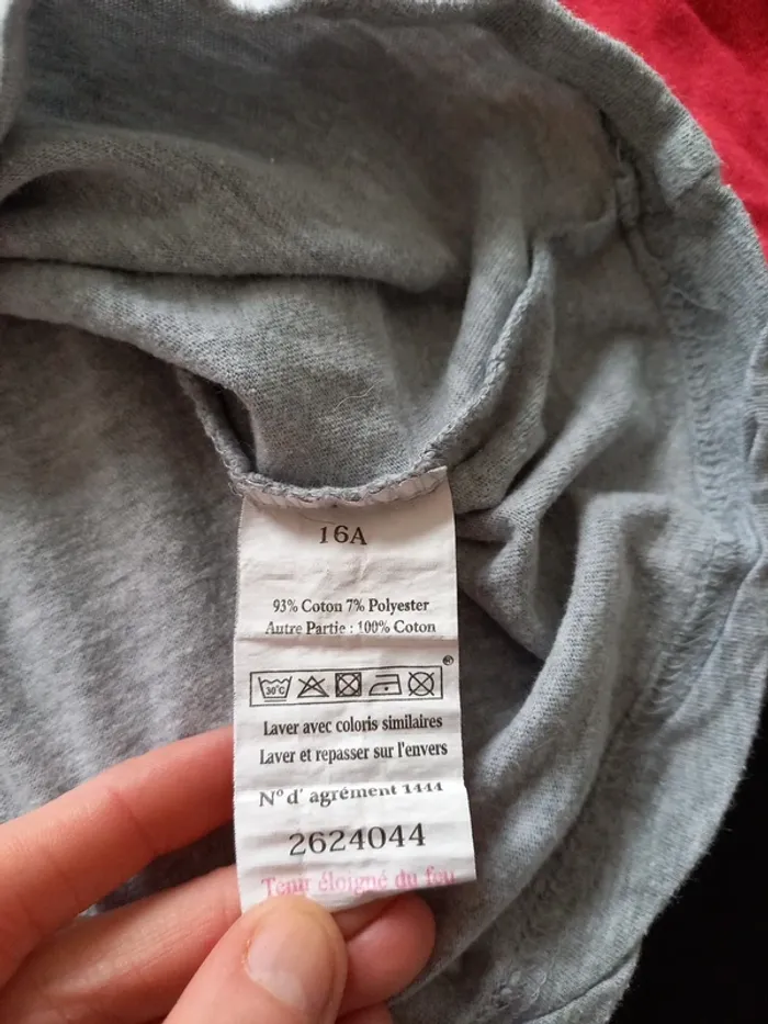 Haut de pyjama 16 ans - photo numéro 5