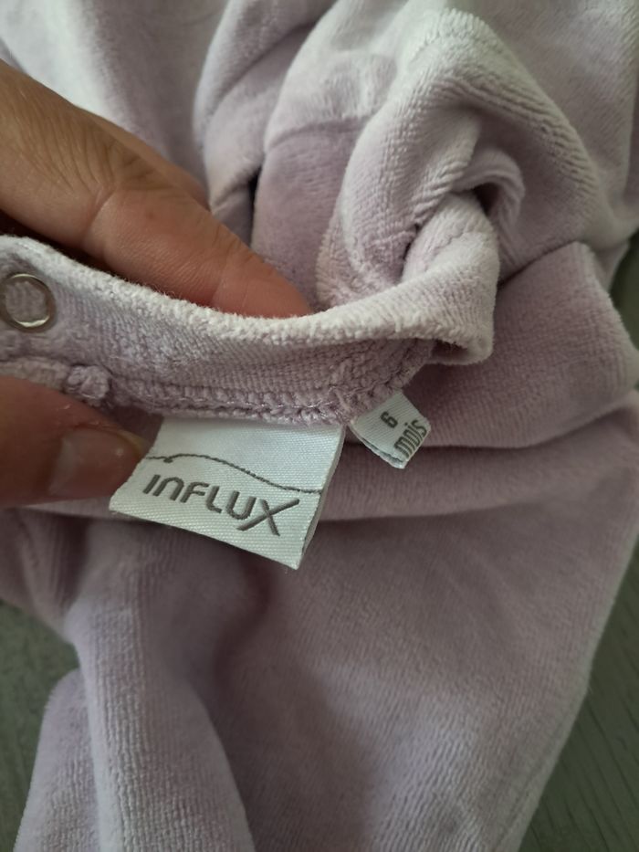 Grenouillère mauve papillon 🦋 - photo numéro 3