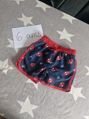 Short de bain spiderman garçon