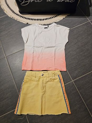 Haut+ jupe 10 ans