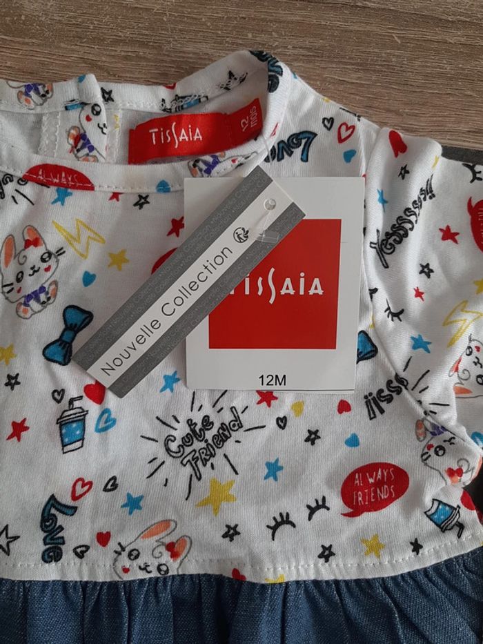 Robe manche longue légère 100% coton fille - photo numéro 4