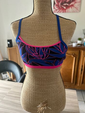Brassière maillot de bain décathlon