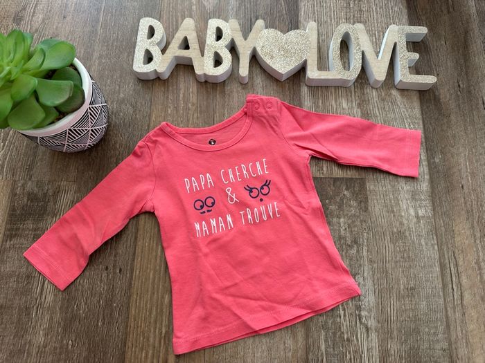 - Haut ML Grain de blé  - 3 mois - Très bon état