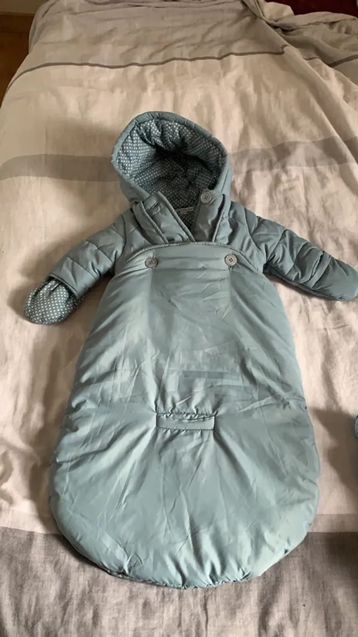 Doudoune et combi 2 en 1