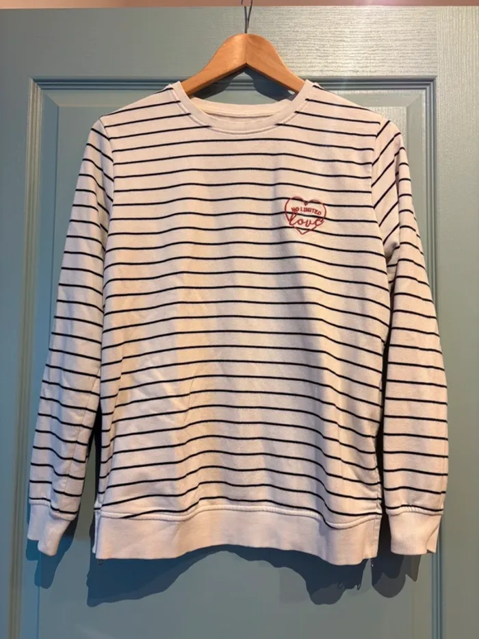 Pull marinière allaitement Kiabi