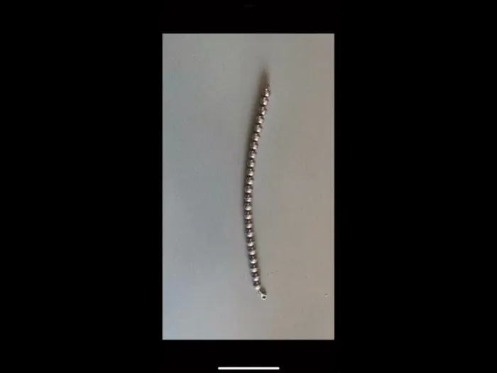 bracelet perle argent Una Storia 19,5 cm - photo numéro 4