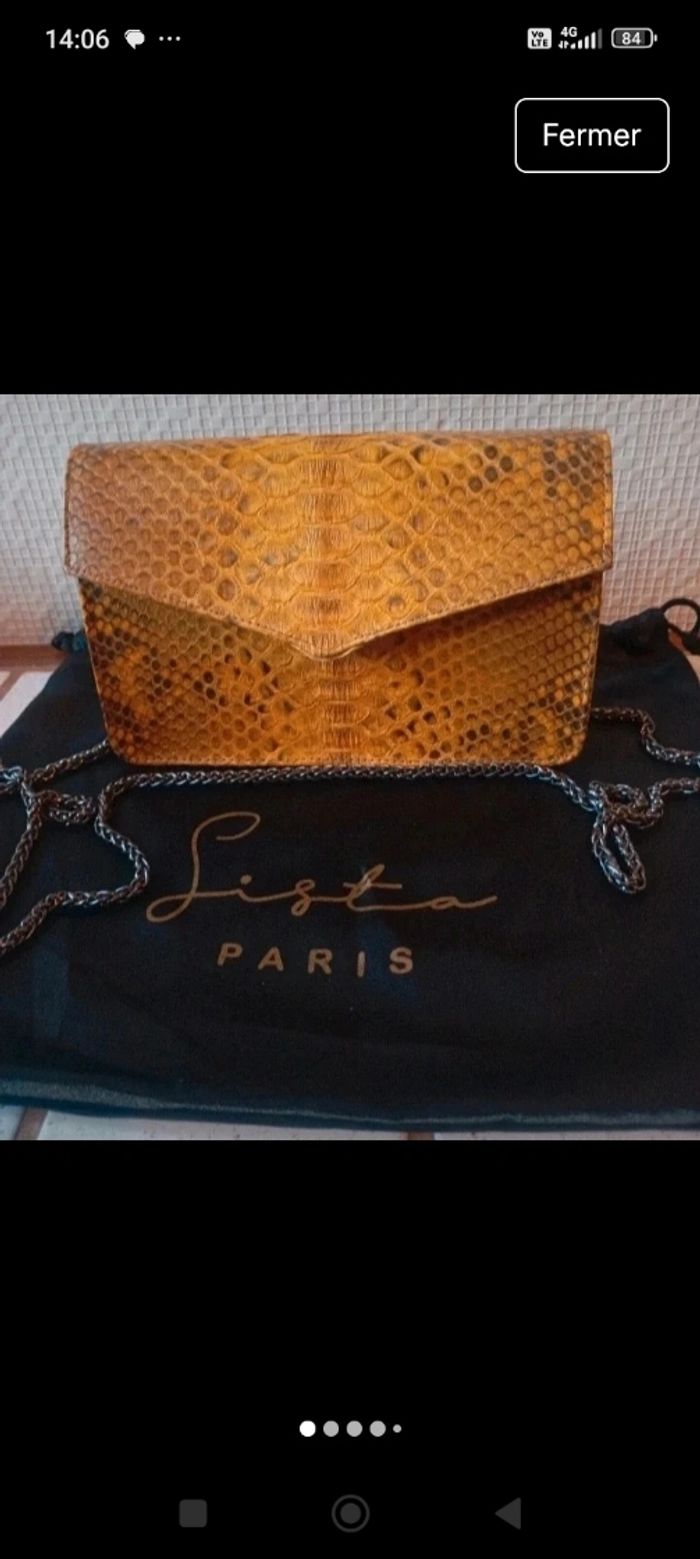 Sac à main Sista Paris modèle Sam