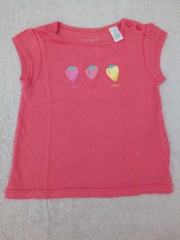 T-shirt Obaïbi 9-12 mois (réf perso F-D42)(familleac72)