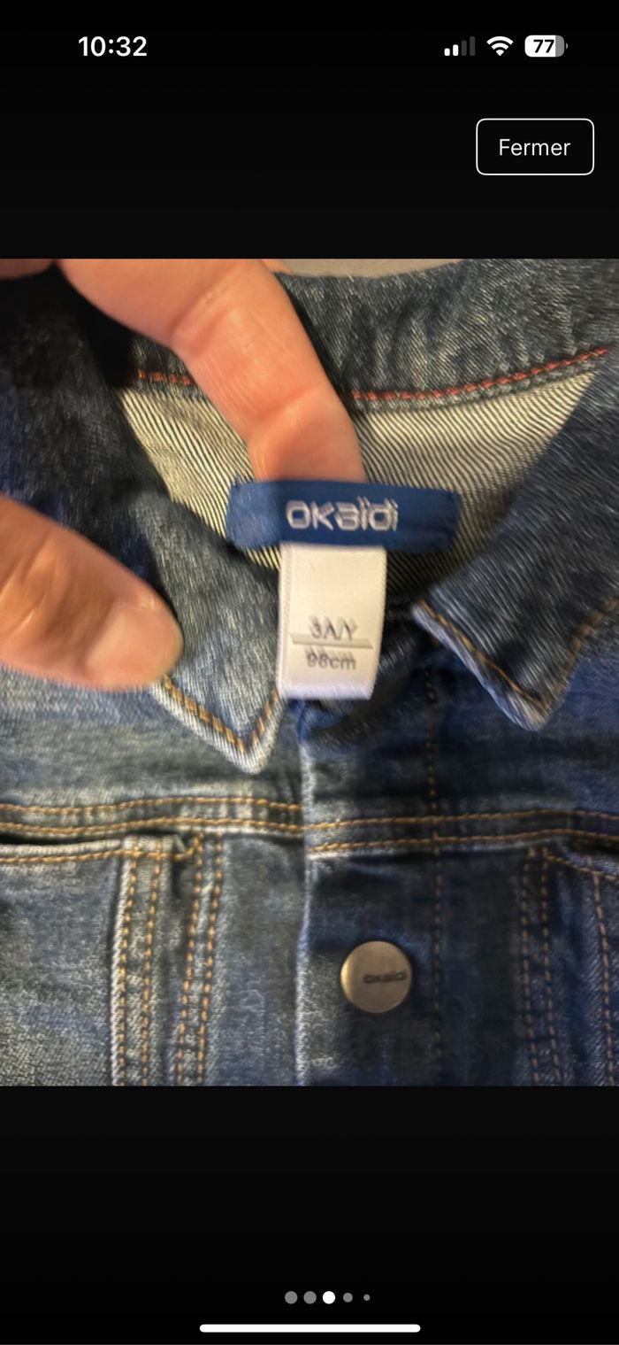 Veste en jeans - photo numéro 3