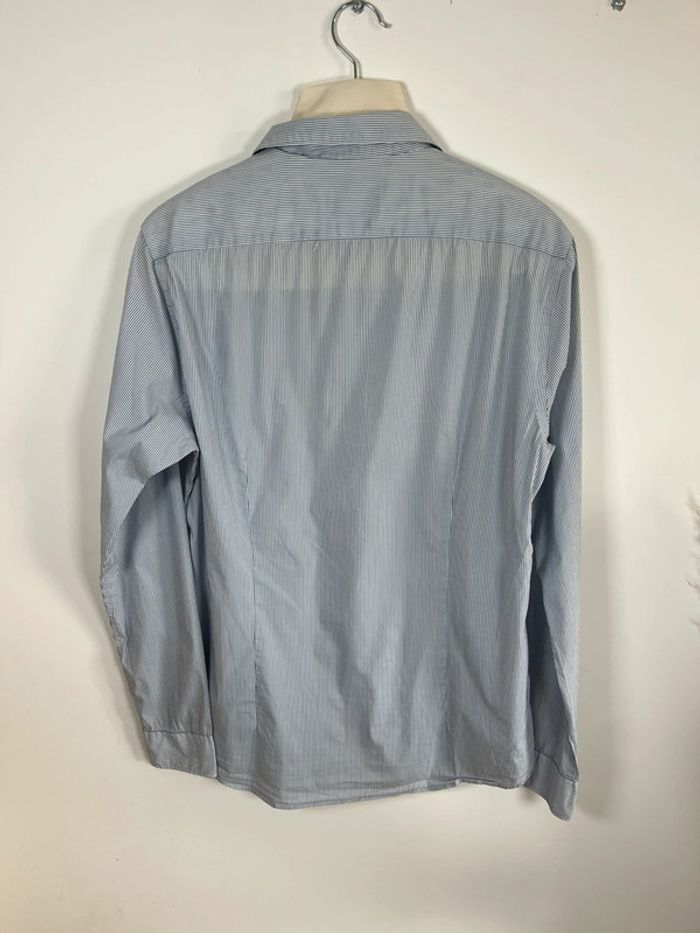 Chemise rayée bleue et blanche Scotch & Soda - photo numéro 5