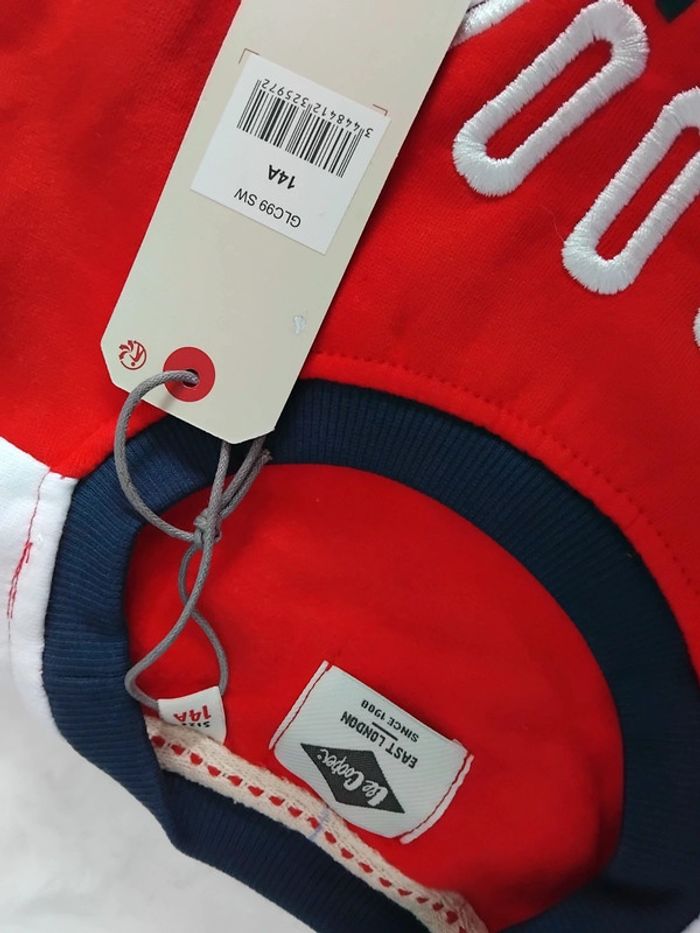 Sweat rouge Lee Cooper, 14 ans - photo numéro 5