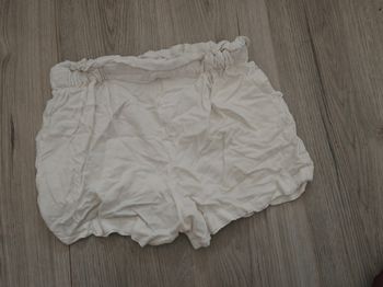 Short blanc 