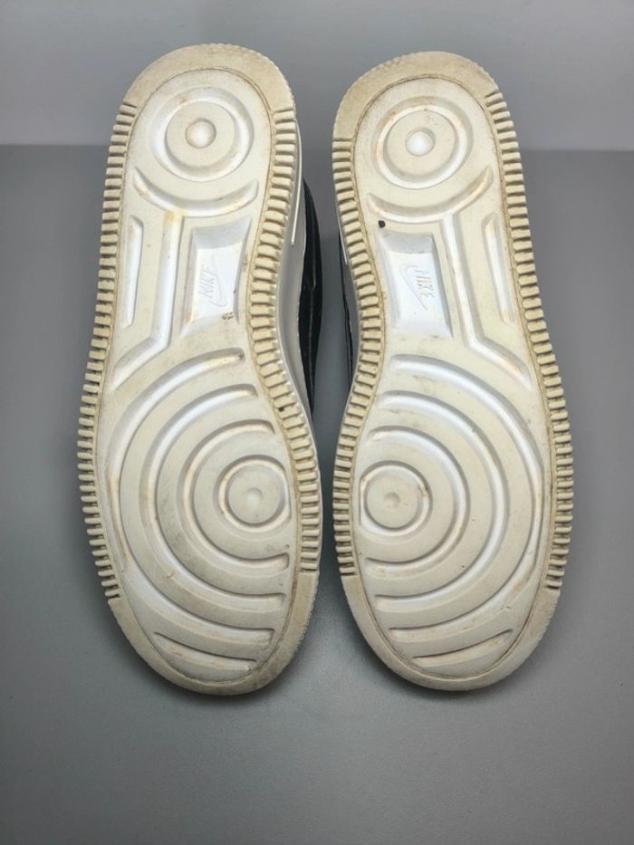 Baskets Nike air force one sage low noir cuir - photo numéro 7