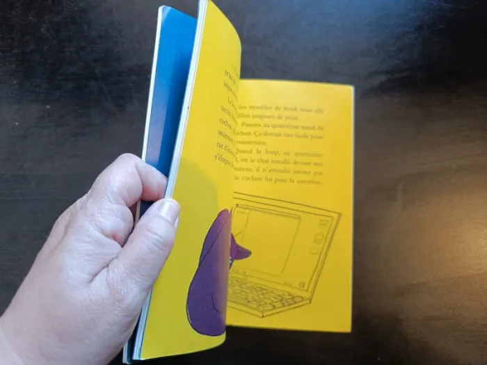 Livre L'INVITATION FAITE AU LOUP - Christian Oster - photo numéro 5