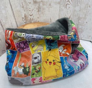 Snood tour de cou cache cou enfant Pokémon